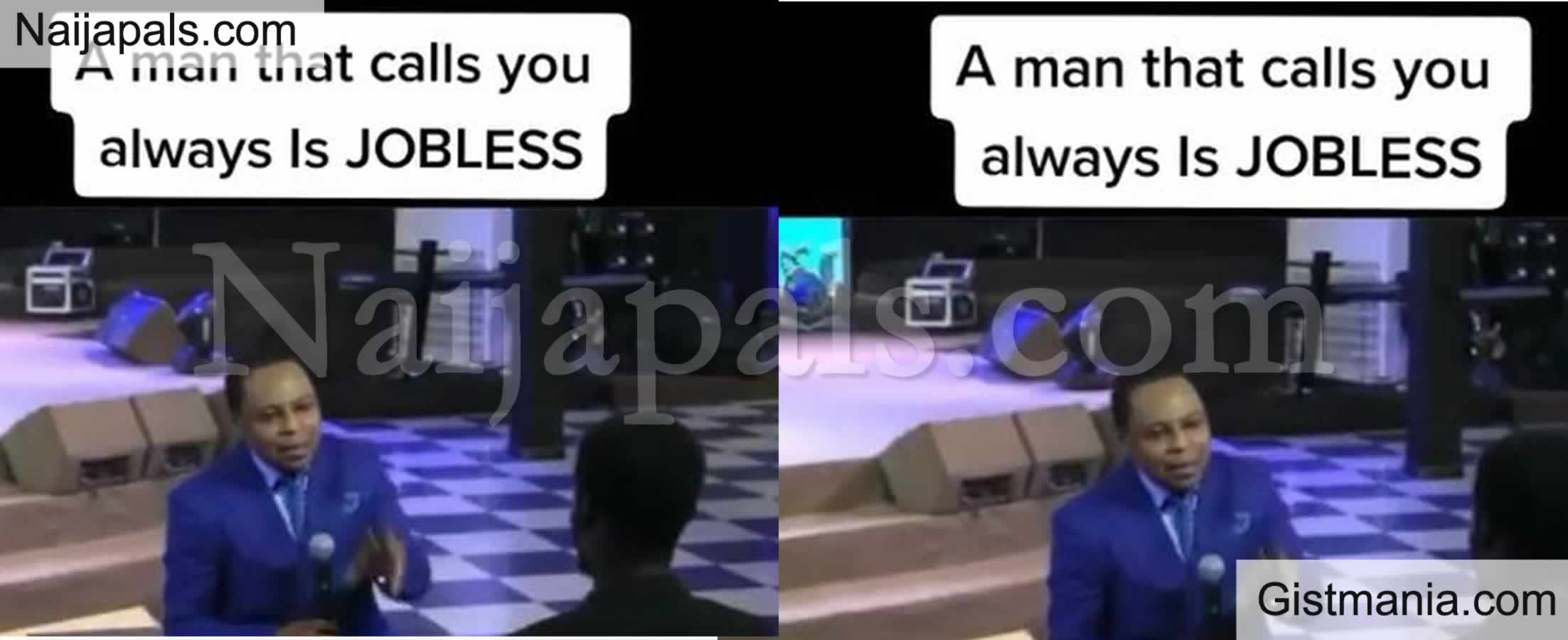 <img alt='.' class='lazyload' data-src='https://img.gistmania.com/emot/comment.gif' /><b>A Man That Calls You Every time Is Jobless, Not Serious With His Life – Nigerian Pastor (Video)</b>